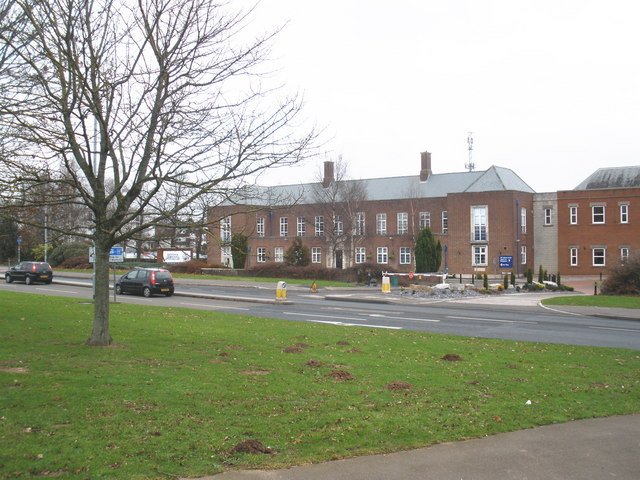 Devon and Cornwall Police headquarters at Middlemoor, Exeter, in a photograph taken on 24 December 2008